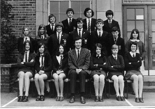 Headlands School, Swindon, Avebury House, Mrs Taylor's Tutor Group 1971