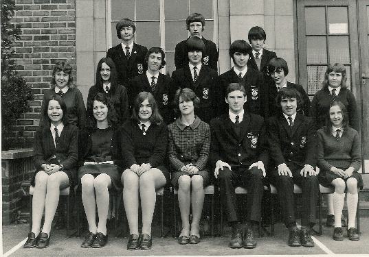 Headlands School, Swindon, Avebury House, Miss Jones' Tutor Group 1971