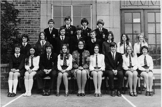 Headlands School, Swindon, Avebury House, Miss Wood's Tutor Group 1971