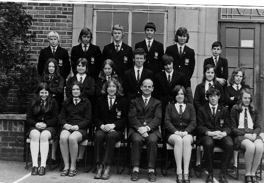 Headlands School, Swindon, Barbury House, Mr Garside's Tutor Group 1971