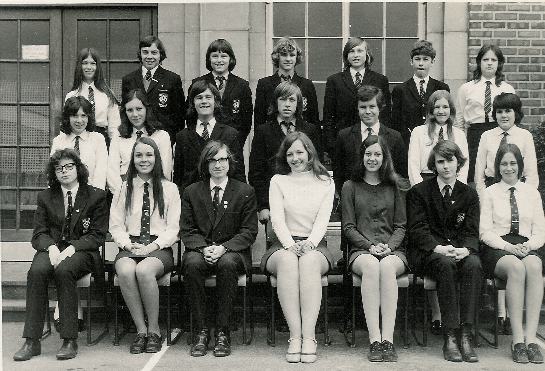 Headlands School, Swindon, Avebury House, Miss Bint's Tutor Group 1971