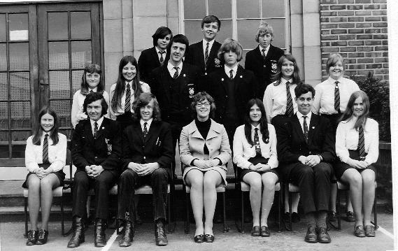 Headlands School, Swindon, Avebury House, Miss Griffiths' Tutor Group 1971